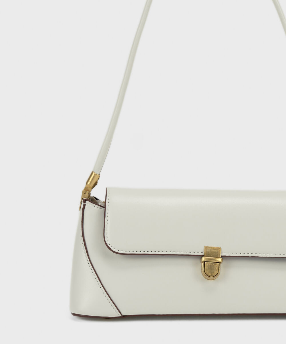 Women's Off White Shoulder Bag
