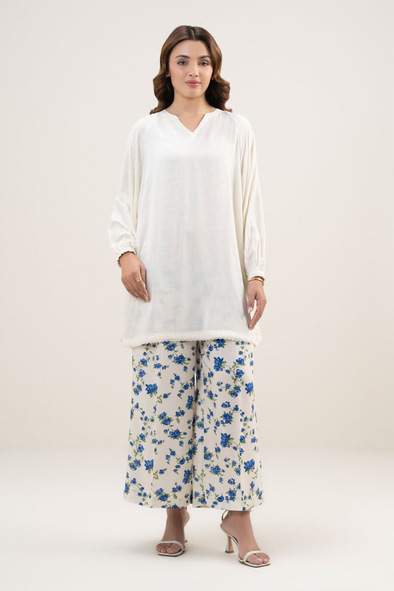 Solid Arabic Jacquard Shirt