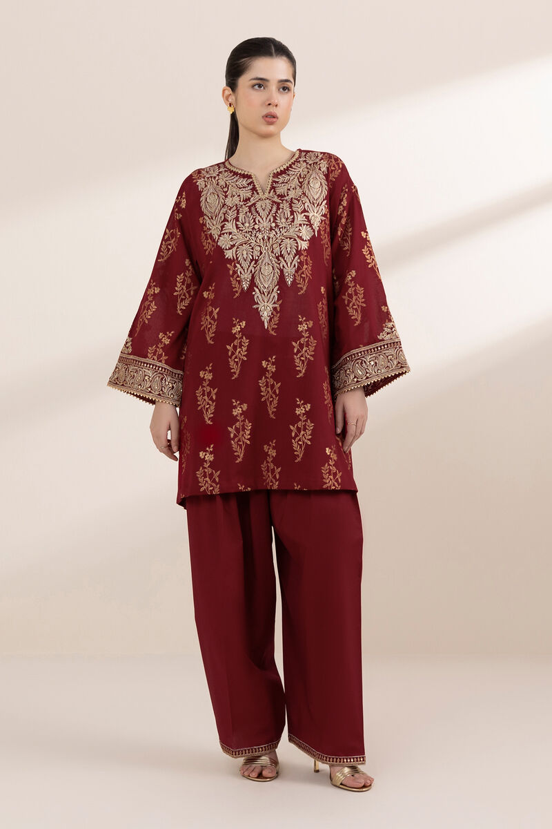 Embroidered Jacquard Shirt