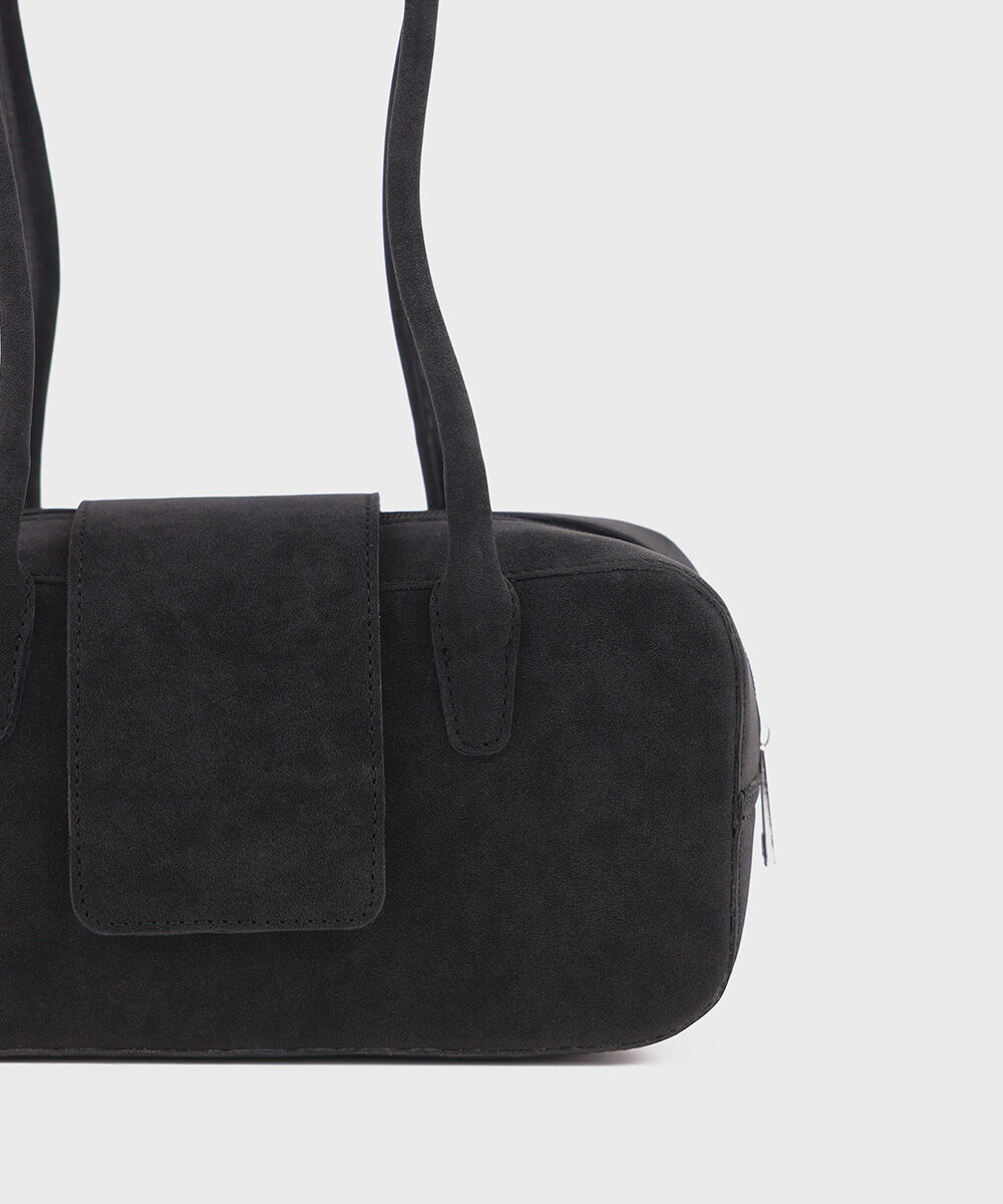 Women's Black Shoulder Bag