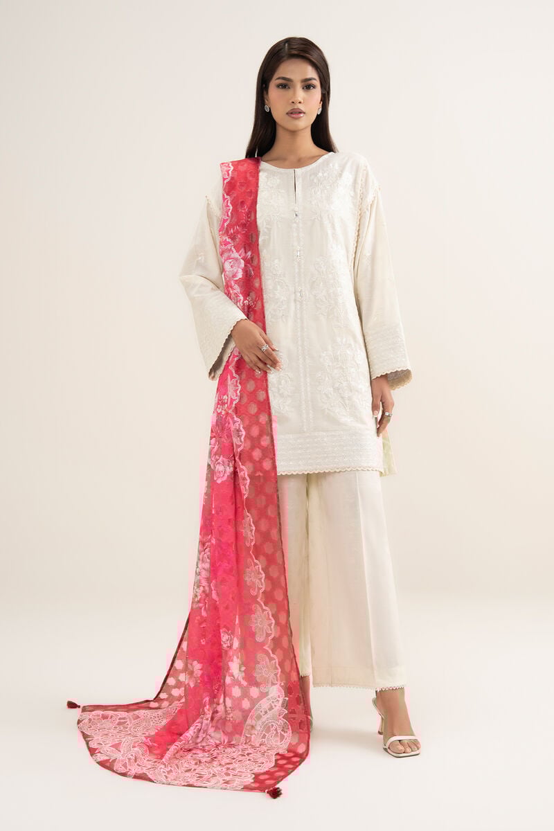 Printed Jacquard Dupatta