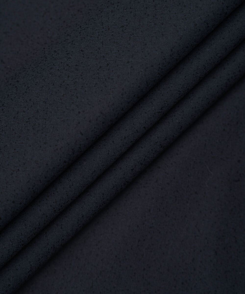 Men's Unstitched Indigo Karandi Suit