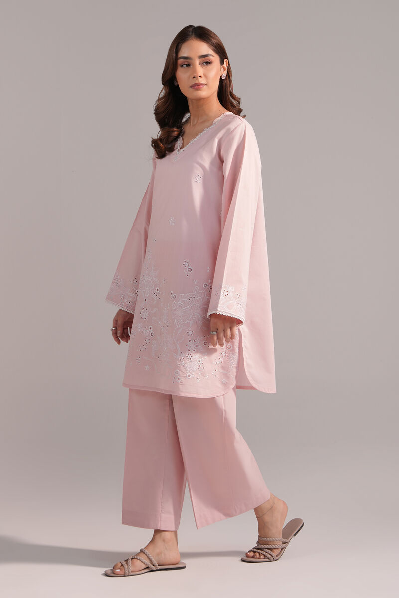 Embroidered Crosshatch Shirt