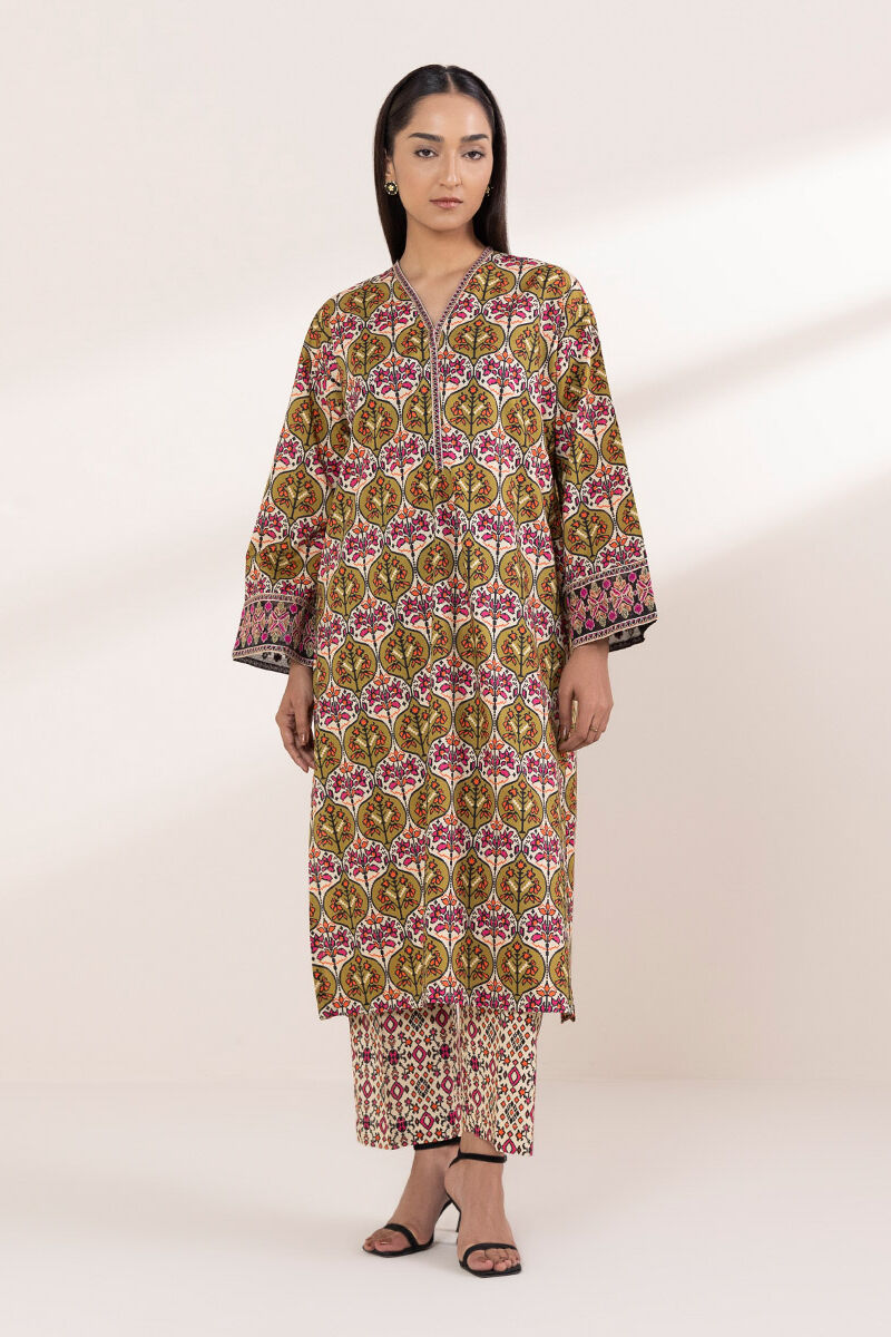 Embroidered Cotton Viscose Shirt