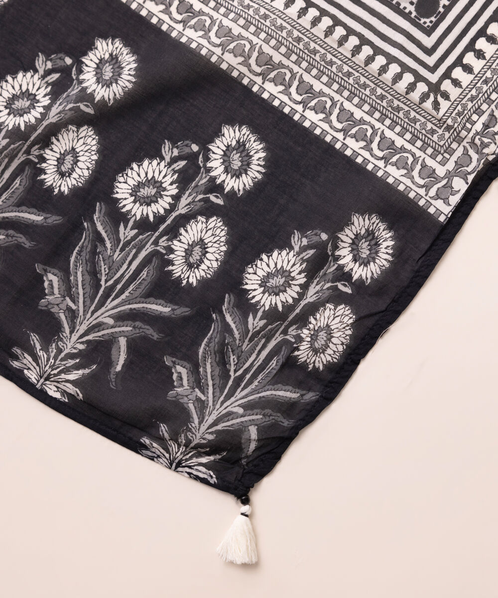 Fine Voile Multi Printed Dupatta