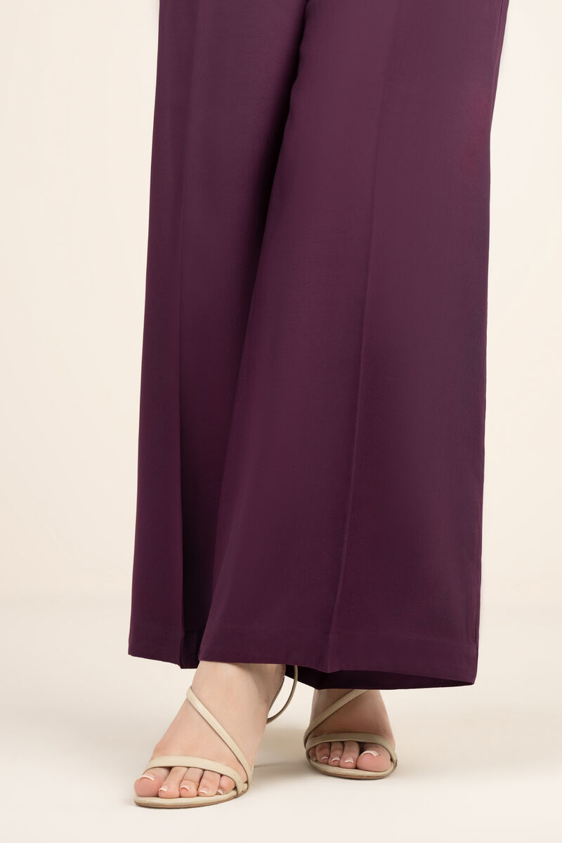 Viscose Linen Flared Pants