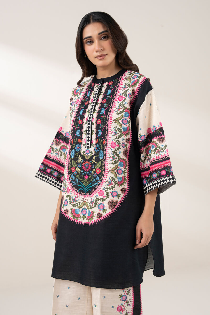 Printed Light Khaddar Shirt