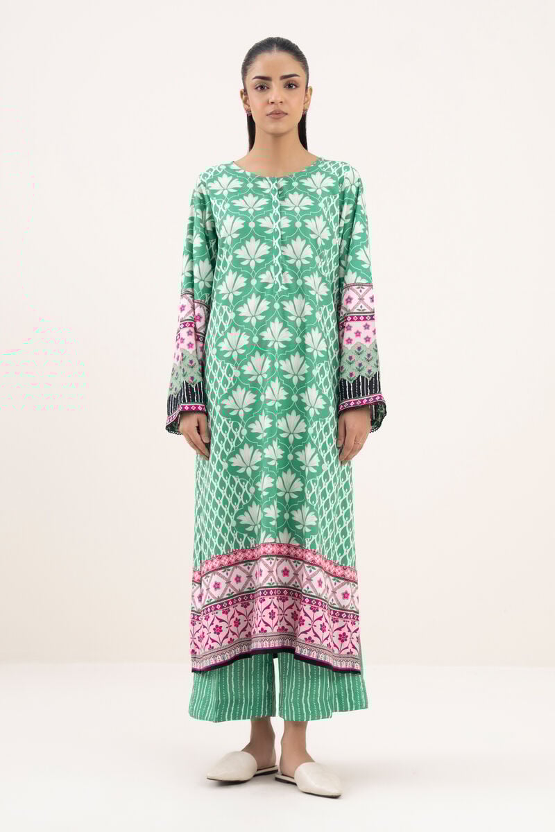 Printed Viscose Linen Shirt