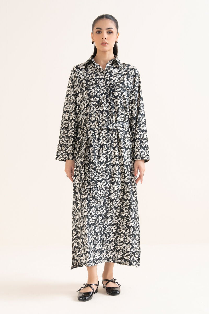 Printed Cambric Dress