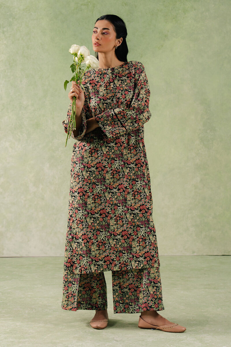 Printed Seersucker Shirt