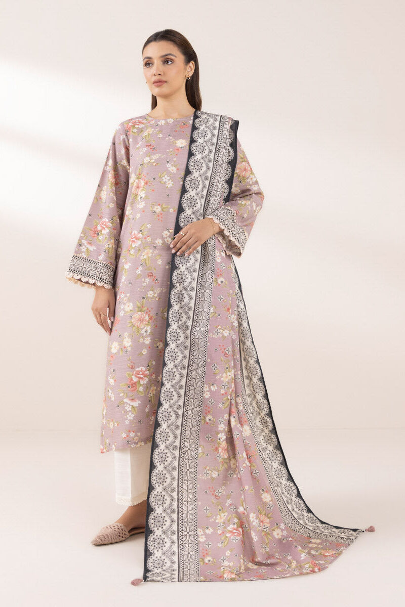 Printed Khaddar Dupatta