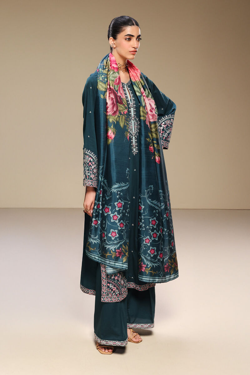 Embroidered Cotton Viscose Shirt