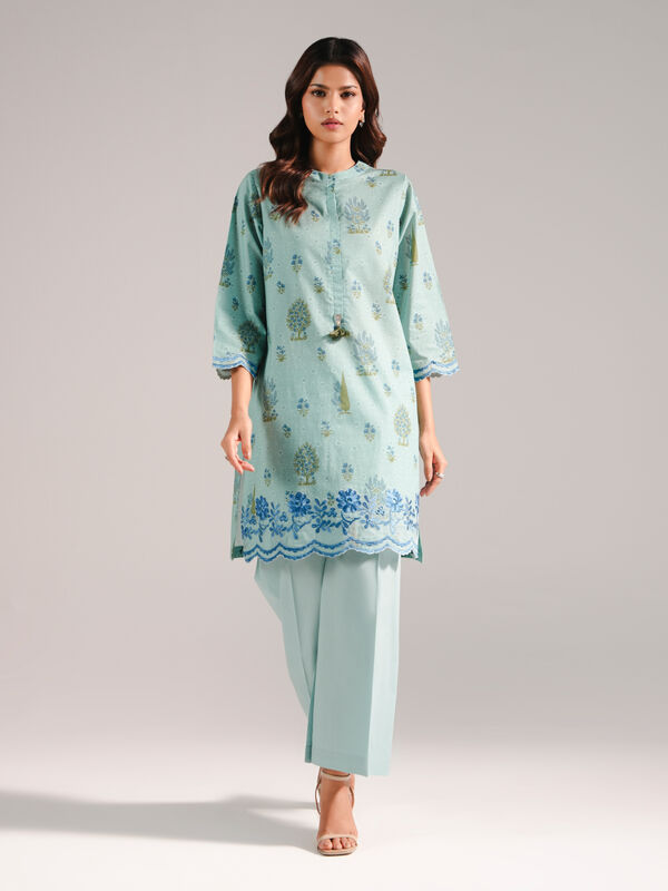2 Piece - Embroidered Lawn Suit