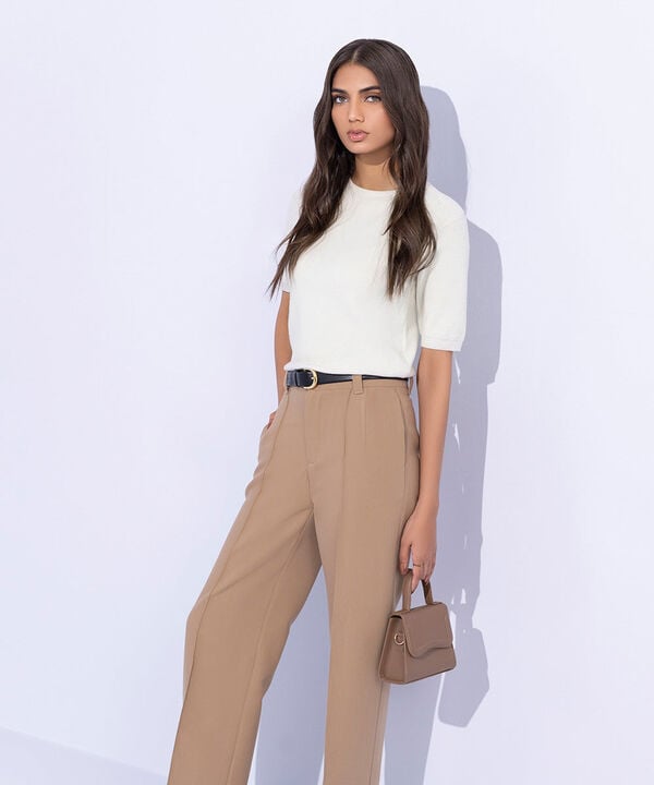 Short Sleeve Sweater null