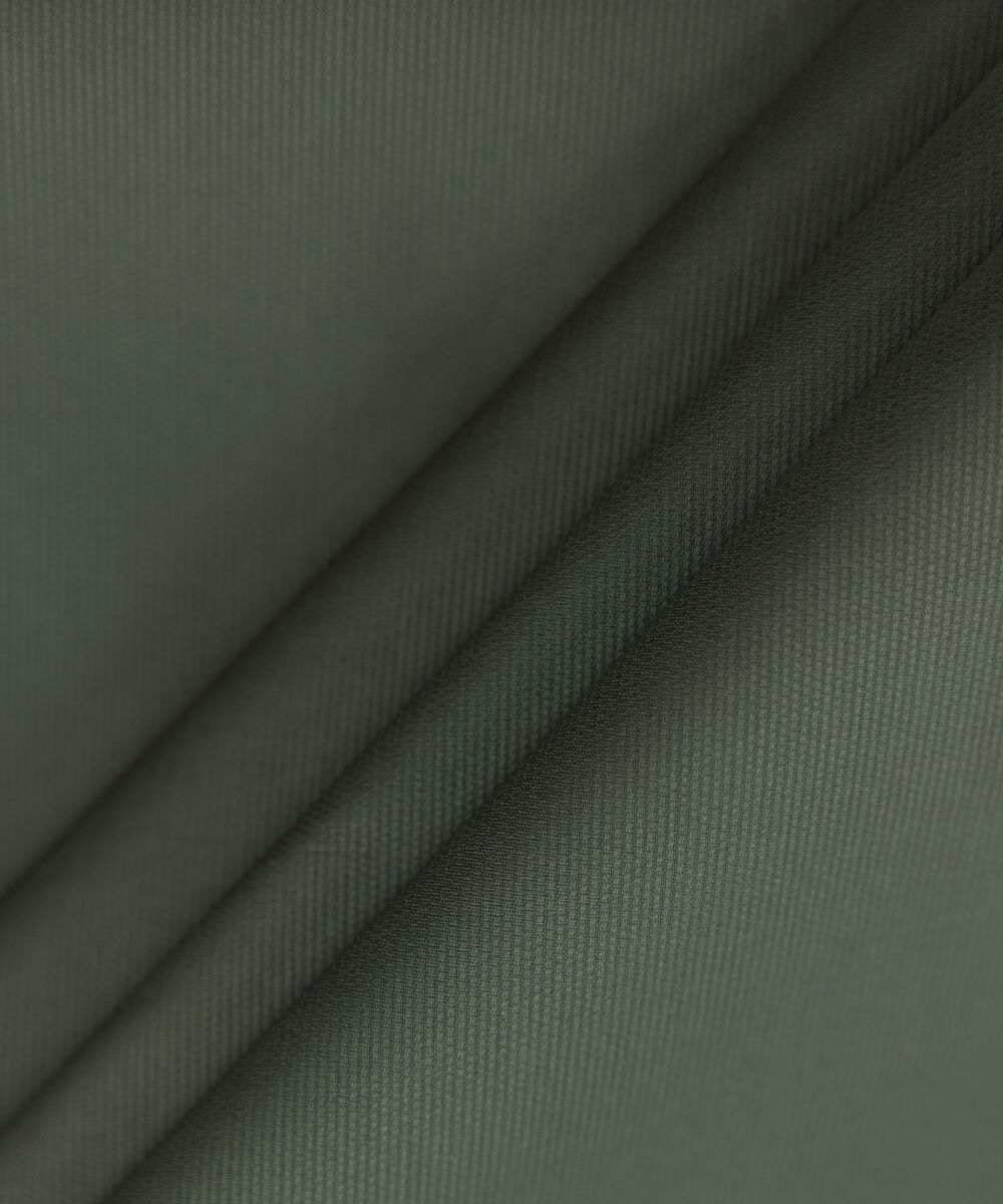 Men's Unstitched Two-Piece Cotton Dobby Light Cream Suit.