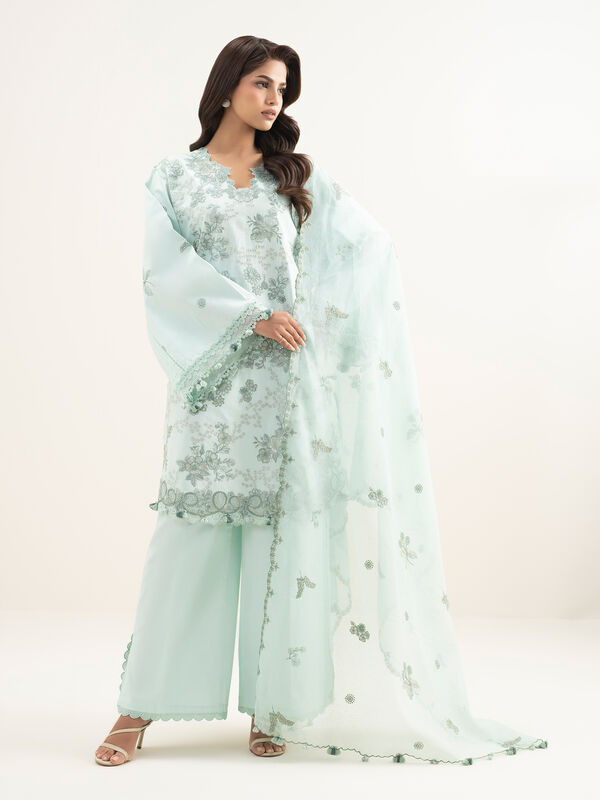 3 Piece - Embroidered Lawn Suit