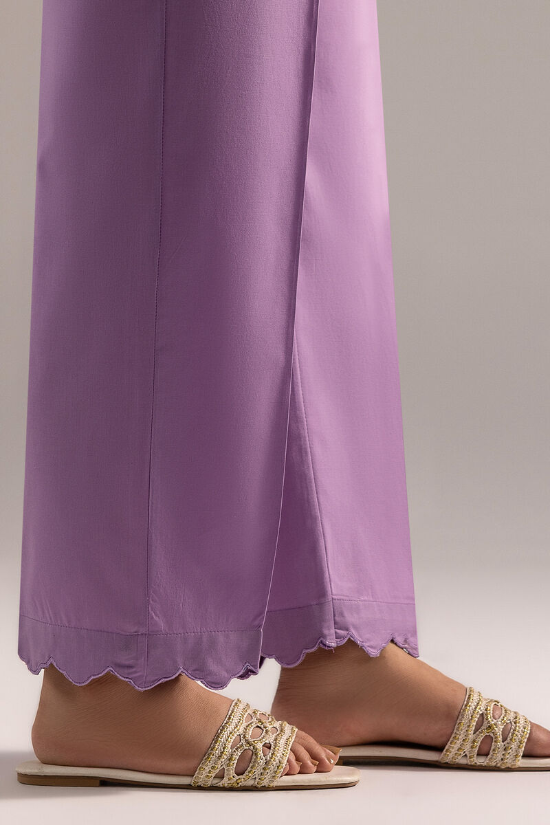 Solid Cambric Straight Pants