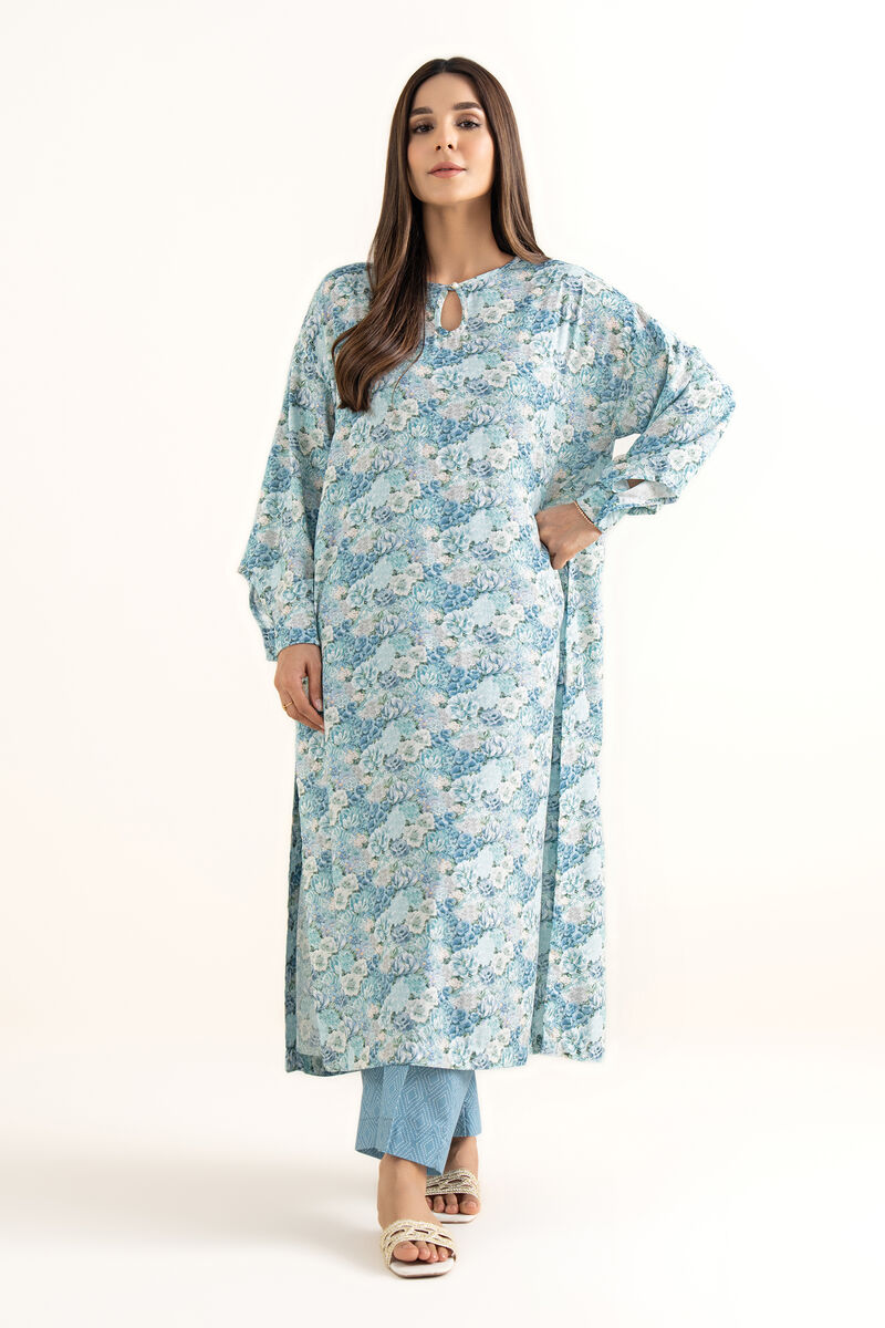 Printed Arabic Lawn Shirt