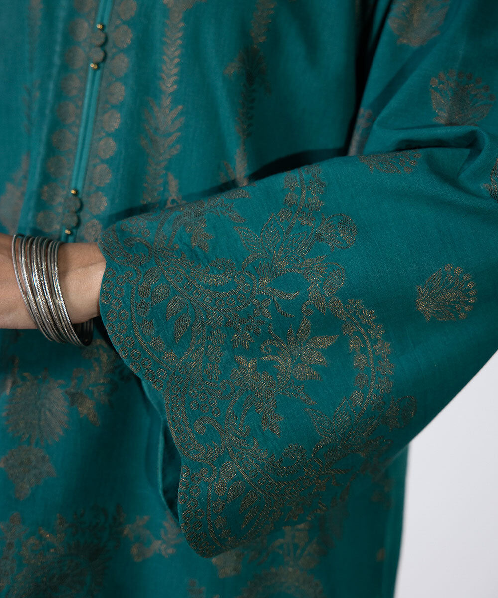 Unstitched Intermix 2 Piece - Extra Weft Jacquard Suit