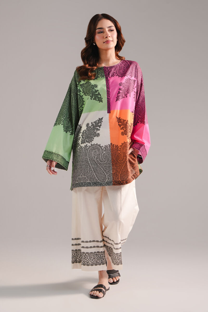 Printed Cambric Shirt