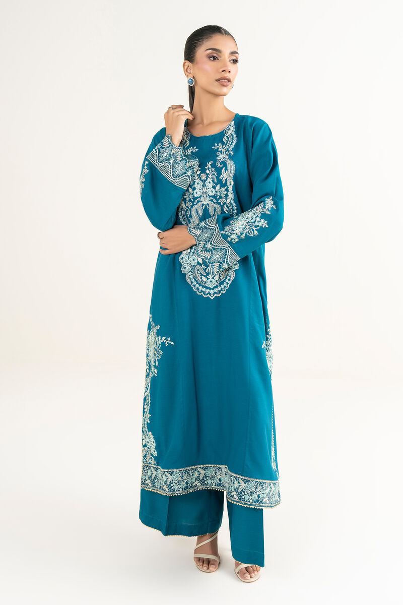 Embroidered Cotton Viscose Shirt