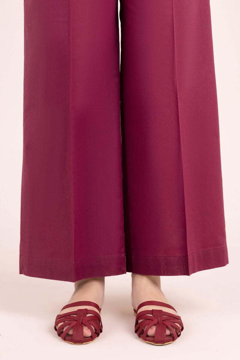 Solid Linen Viscose Culottes