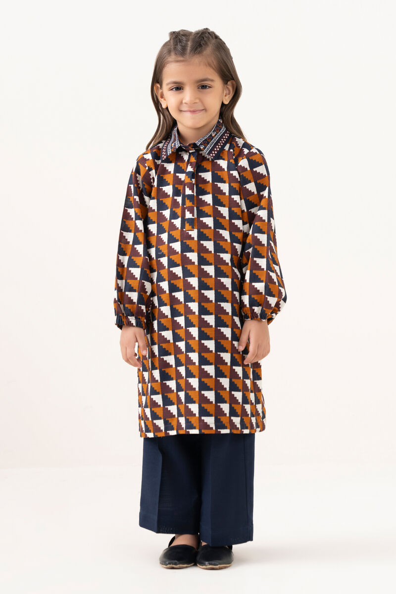 2 Piece - Printed Light Khaddar Suit