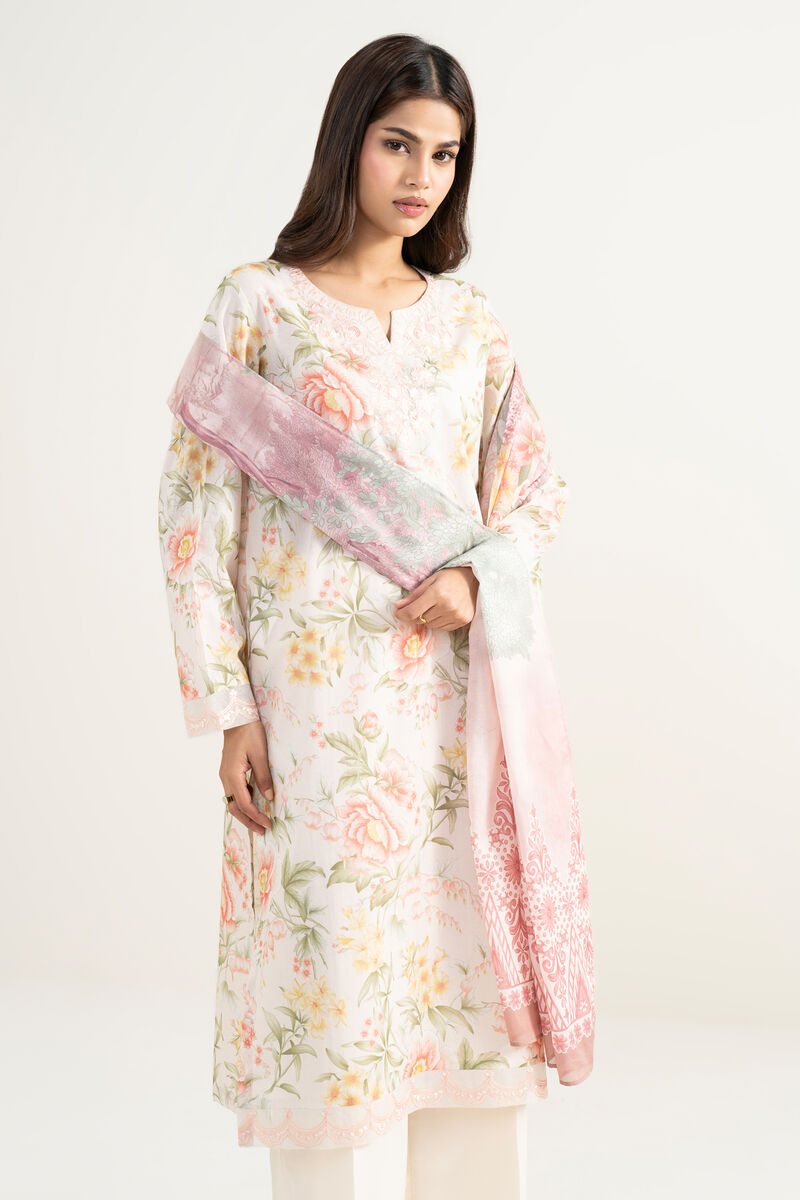 2 Piece - Embroidered Lawn Suit