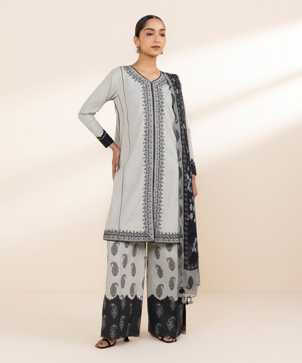 Unstitched 3 PC U3PEBW25V413 i Sapphire PK