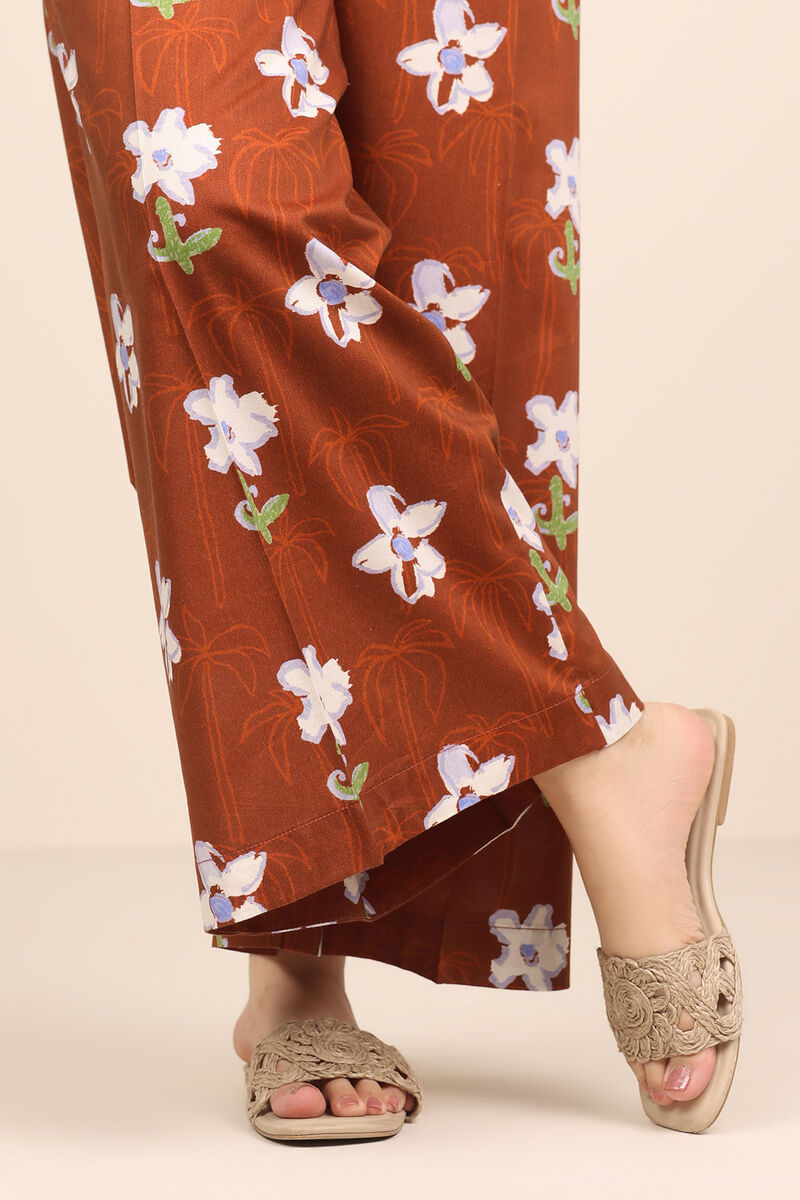 Cotton Viscose Flared Pants