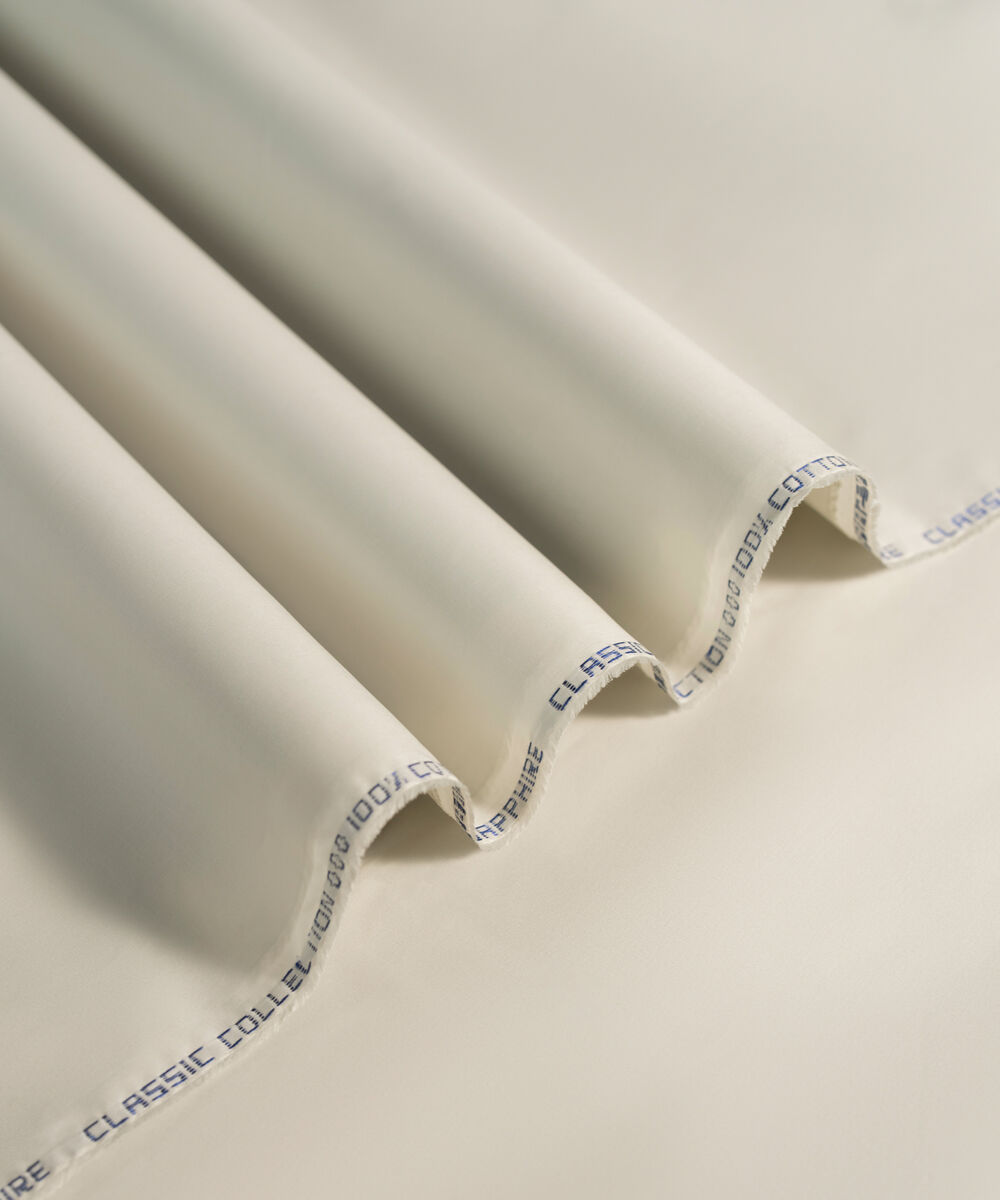 Men's Unstitched 2-Piece Premium Latha Fawn Suit