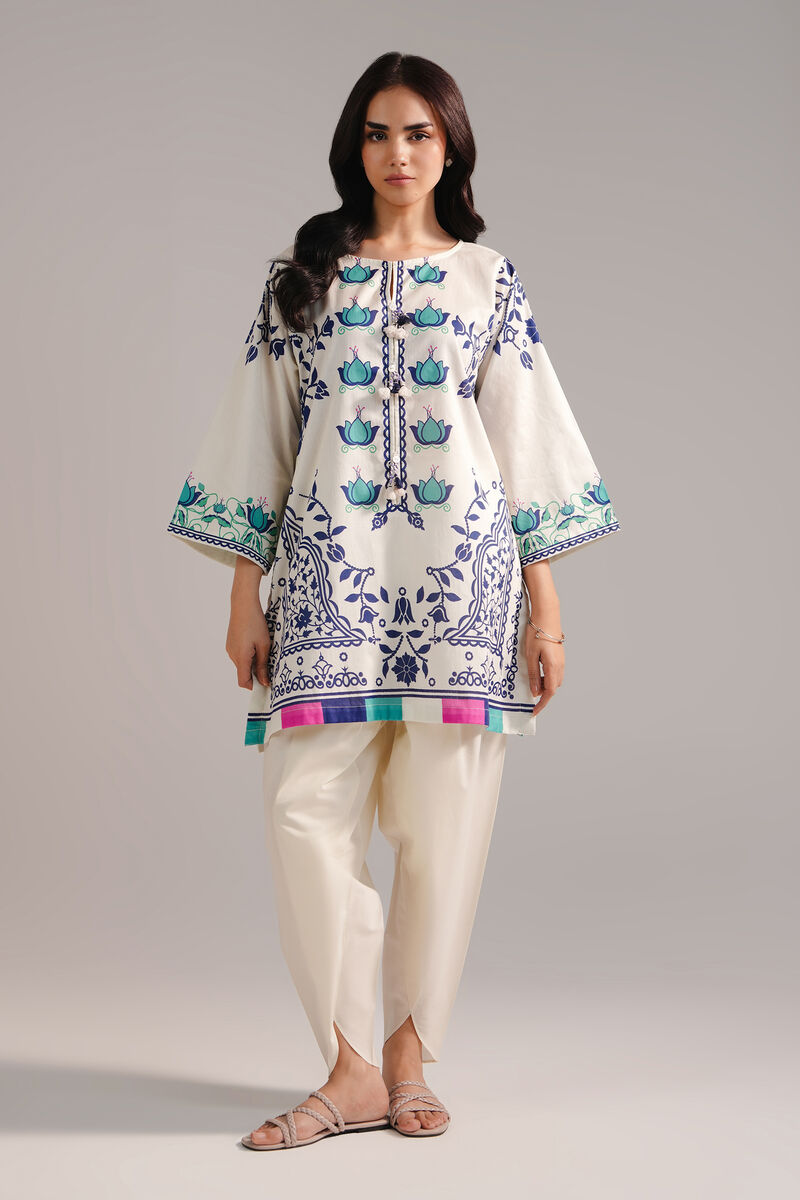 Printed Cambric Shirt