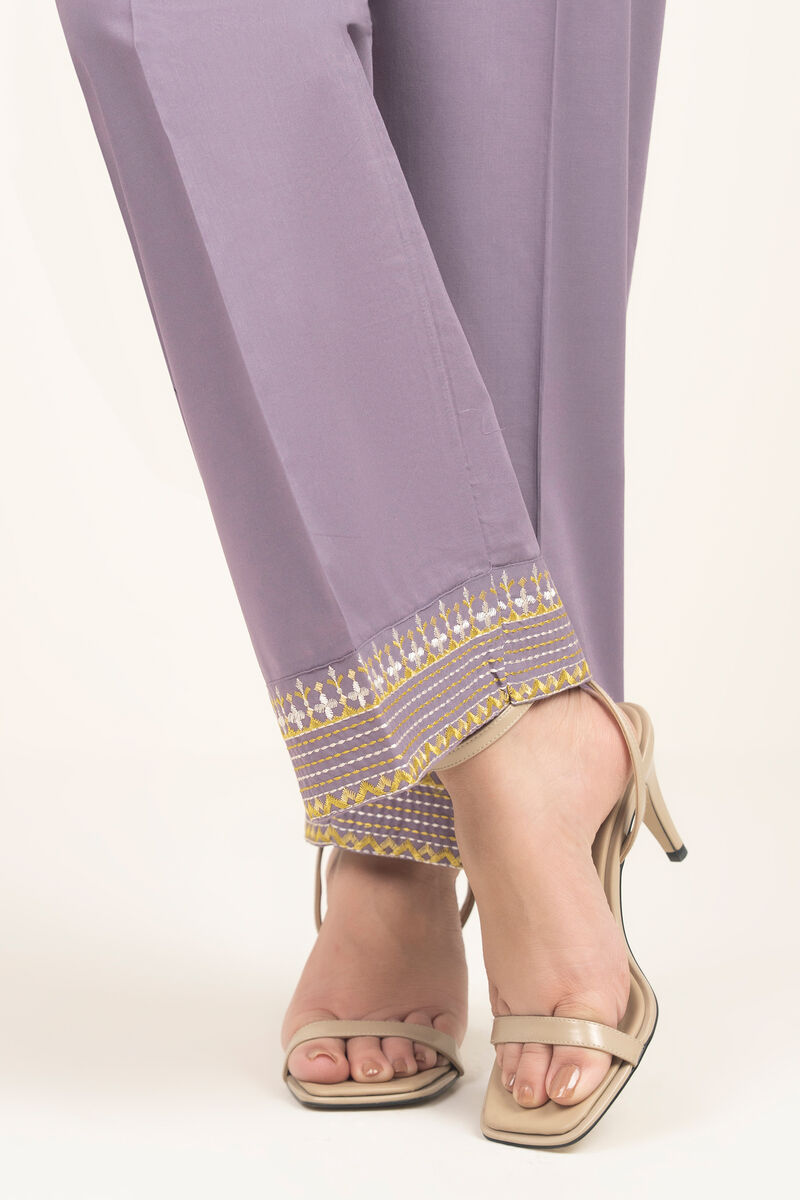 Embroidered Lawn Culottes