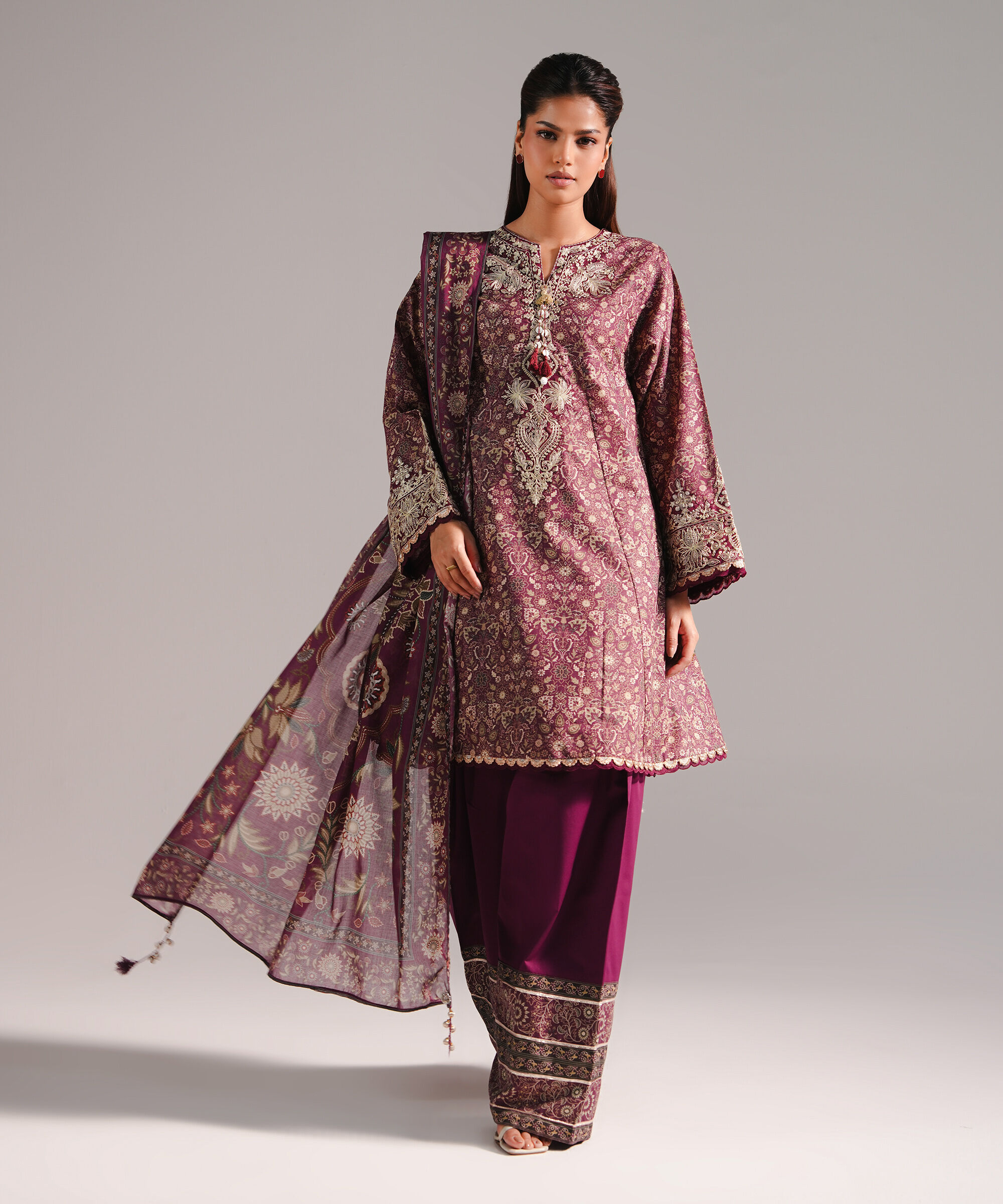 Printed Dupatta P26SCHMV747D