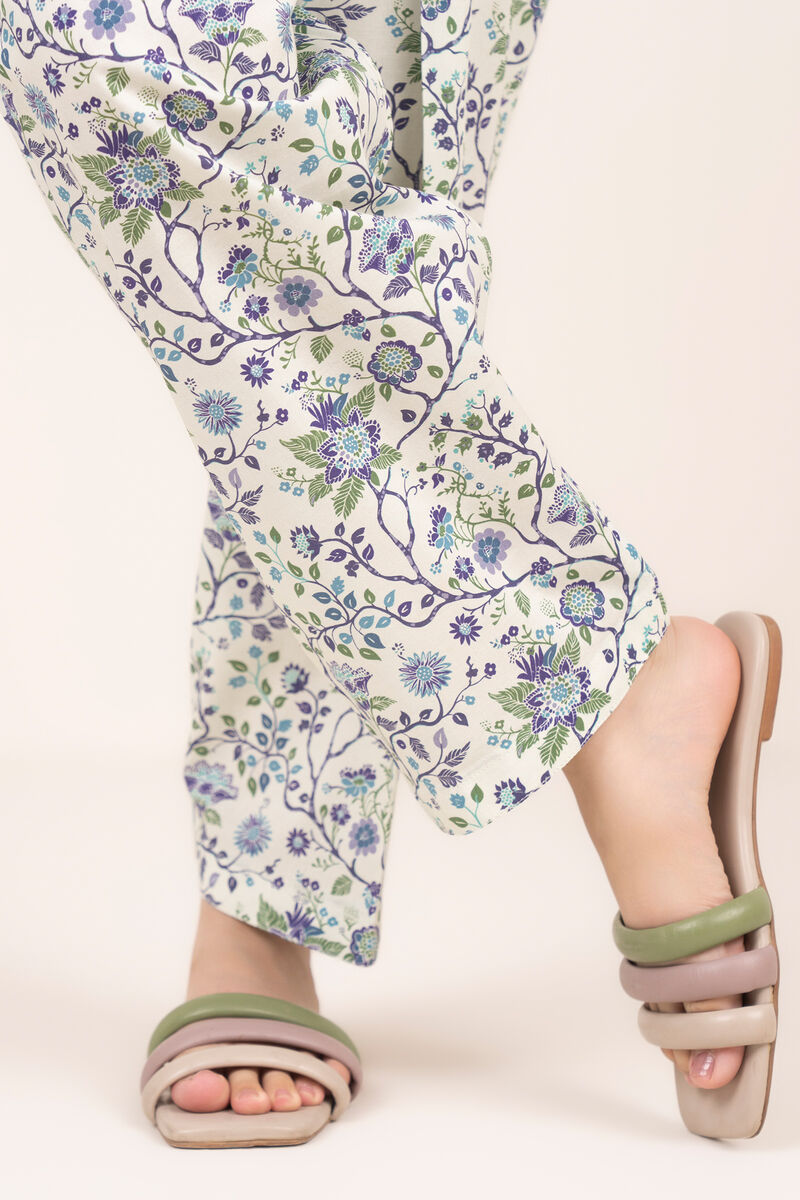 Printed Cotton Viscose Shalwar