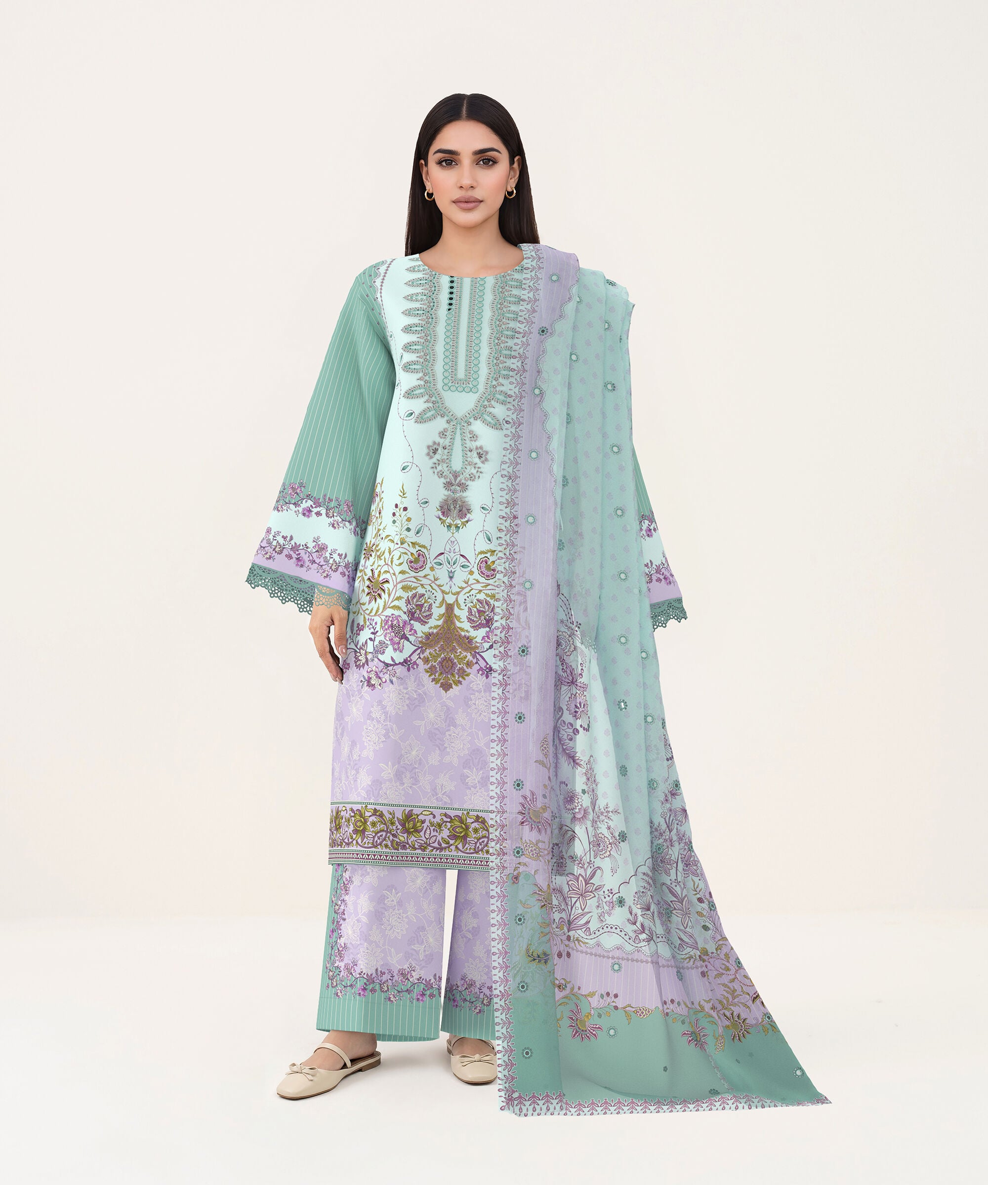 Unstitched 3 PC PPEWS26CL438