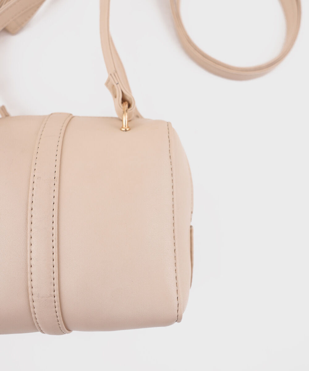 Women's Off White Cross Body Bag