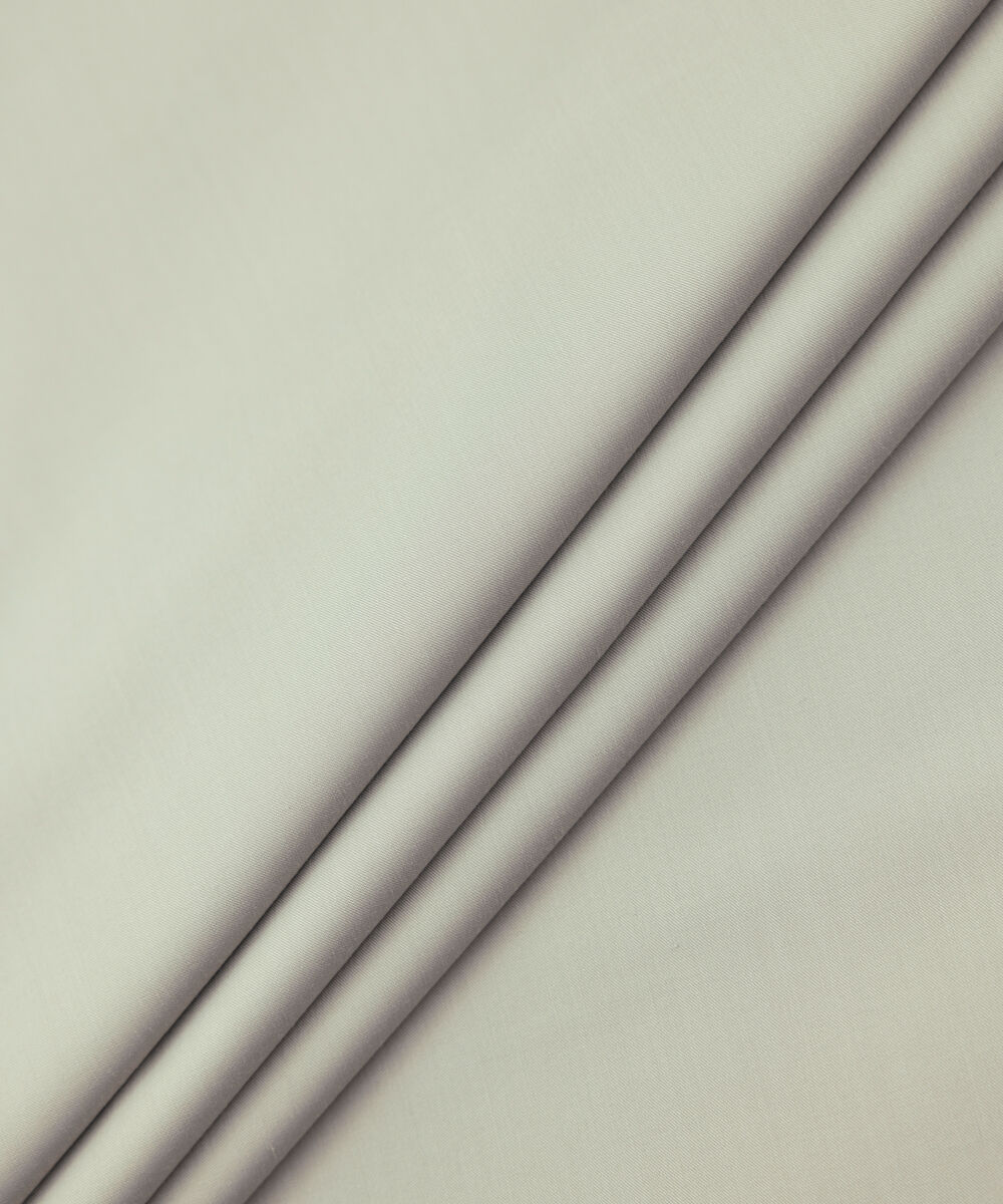 Men's Unstitched Two-Piece Premium Cotton Satin Fawn Suit.