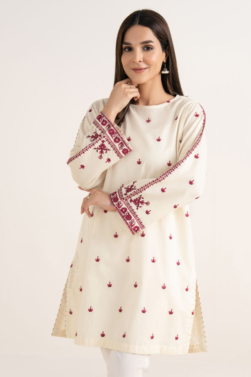 Embroidered Cotton Shirt