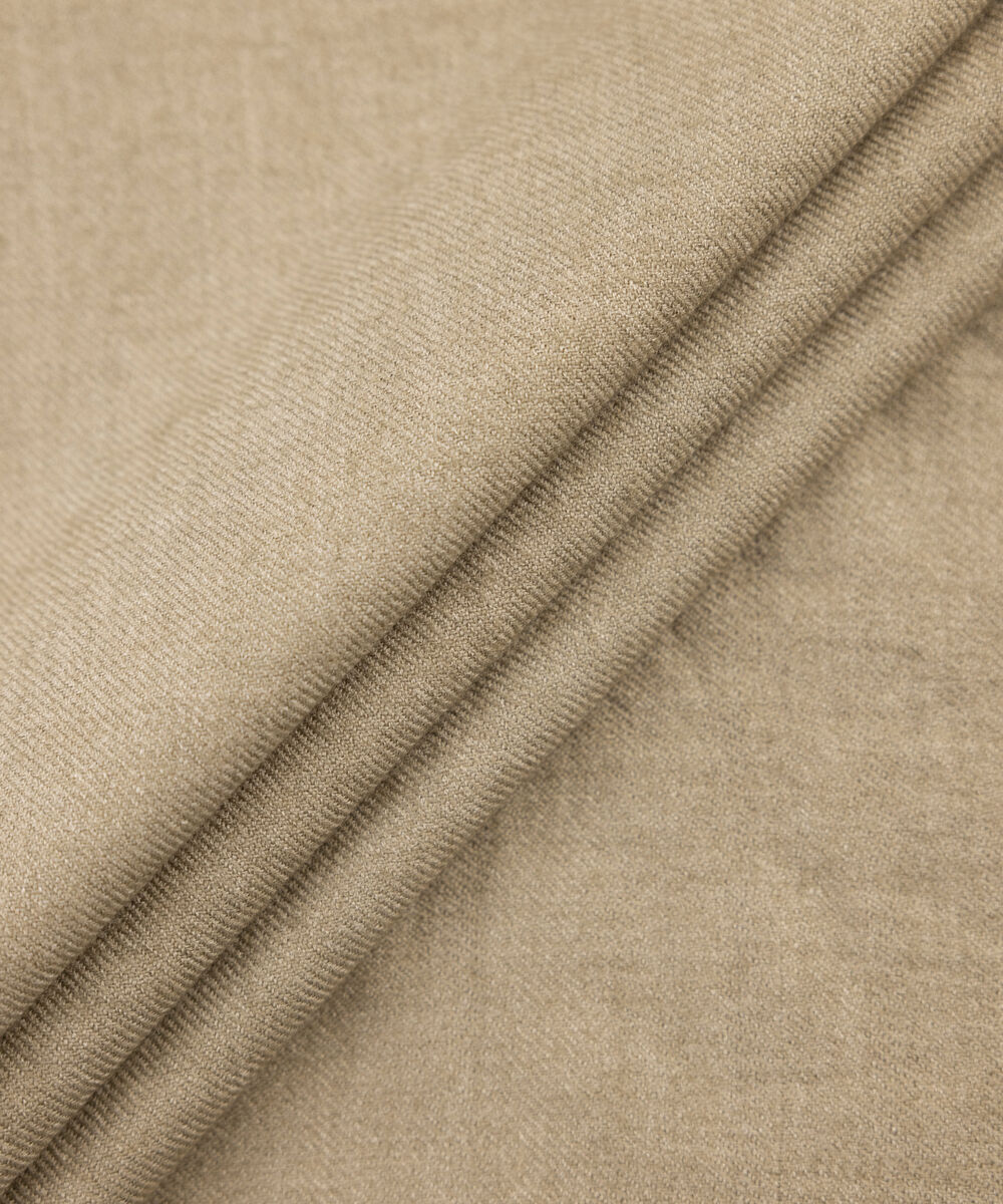 Men Wool Blended Khaki Shawl