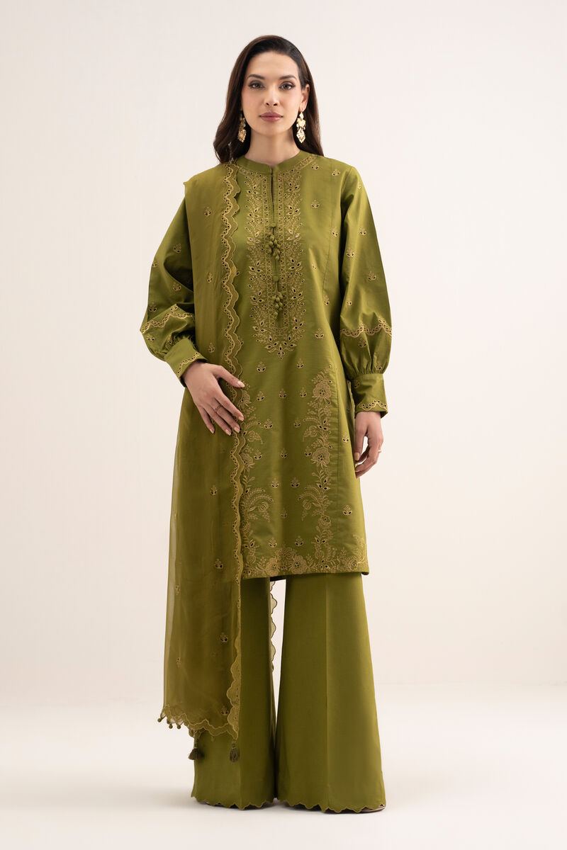3 Piece - Embroidered Lawn Suit