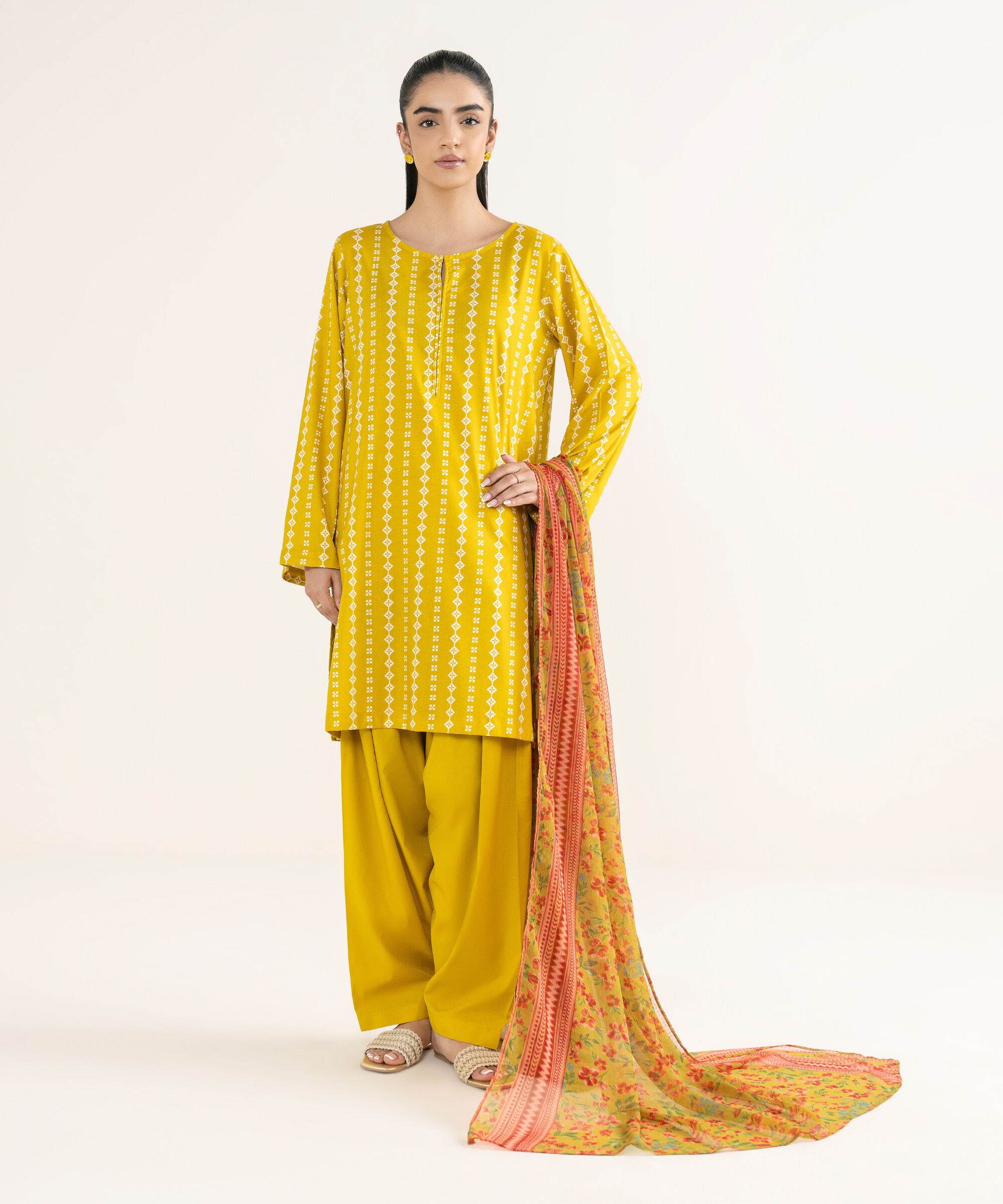 Printed Dupatta 3PDFW25V329D