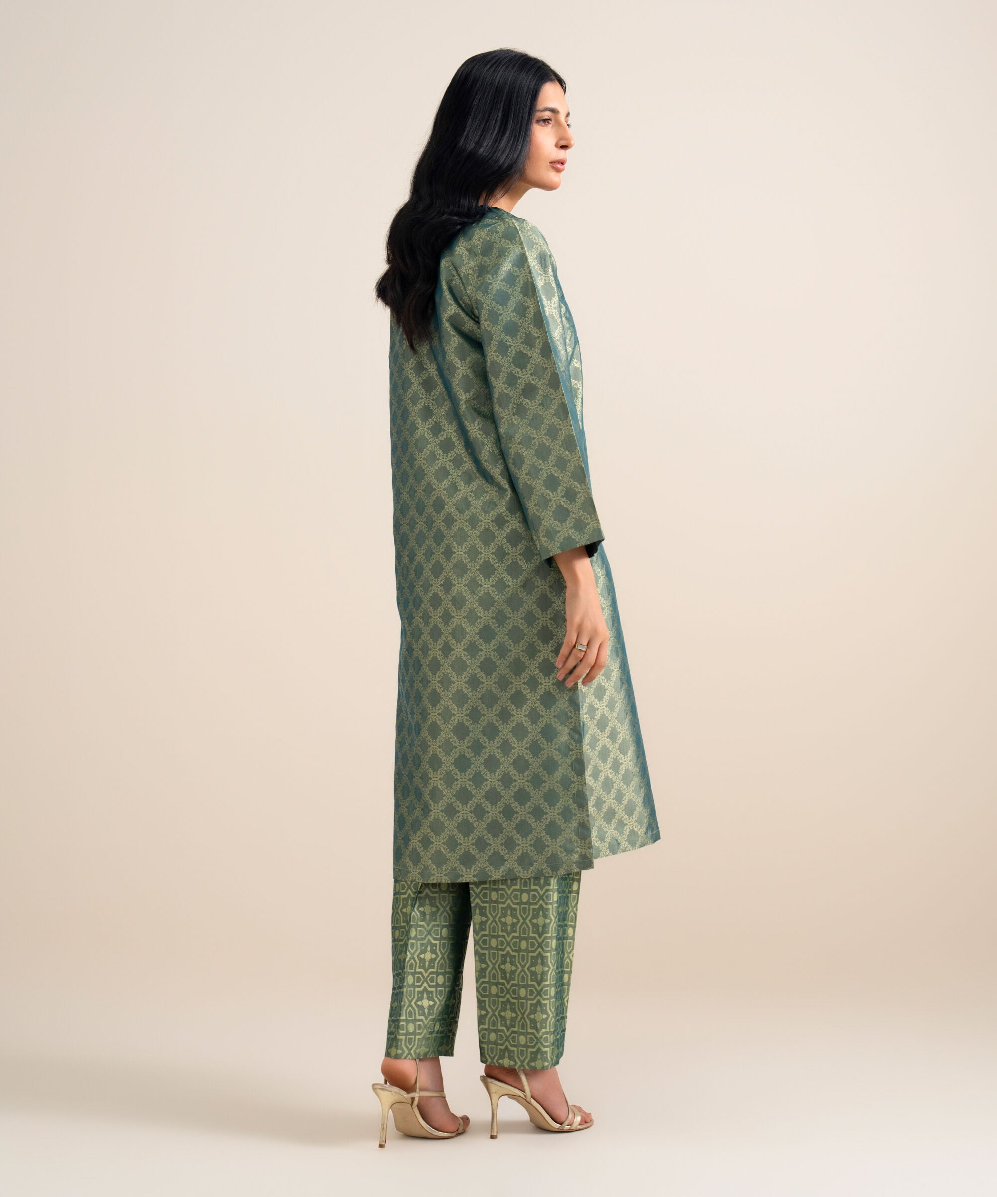 Unstitched 2 Pc Jacquard 01SDY23V01TS