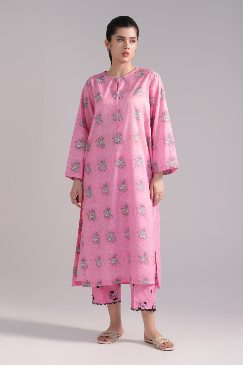 Printed Crosshatch Shirt