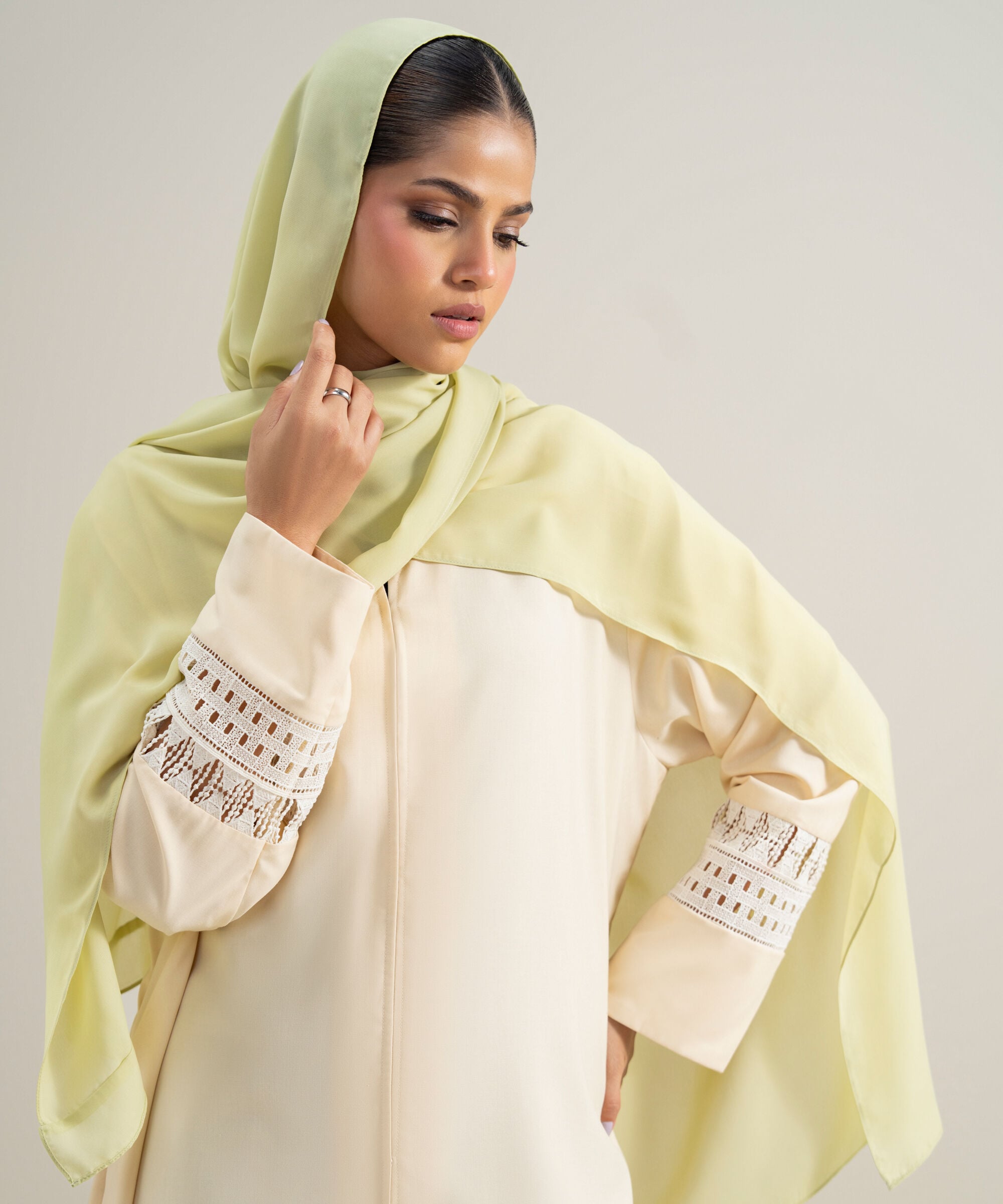 Yellow Hijab HIJAB26V3001