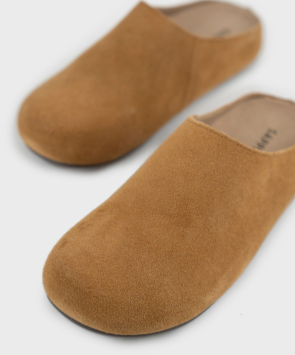 Women's Camel Brown Mules
