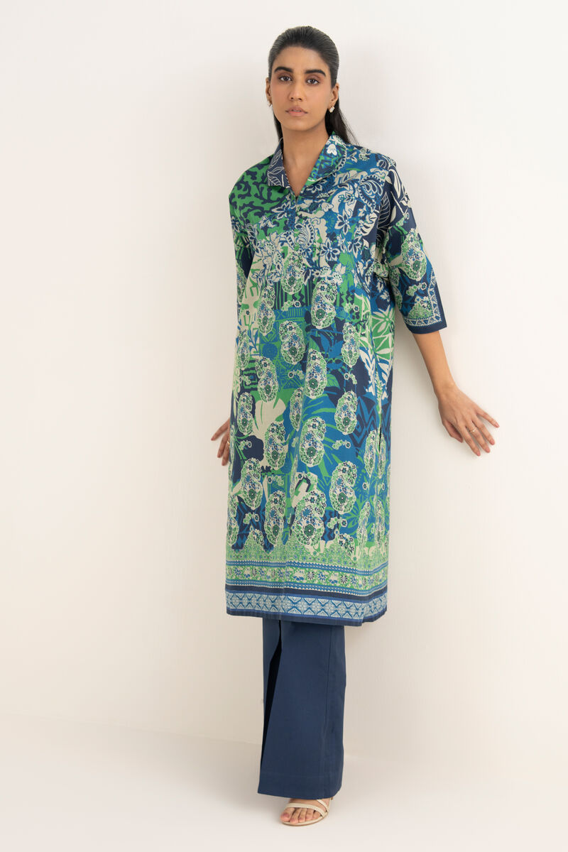 2 Piece - Printed Lawn Suit