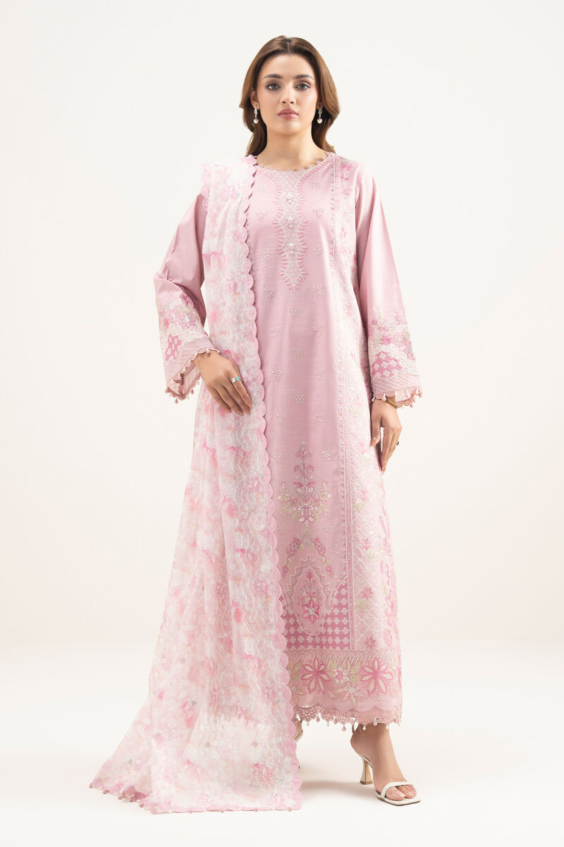 3 Piece - Embroidered Lawn Suit