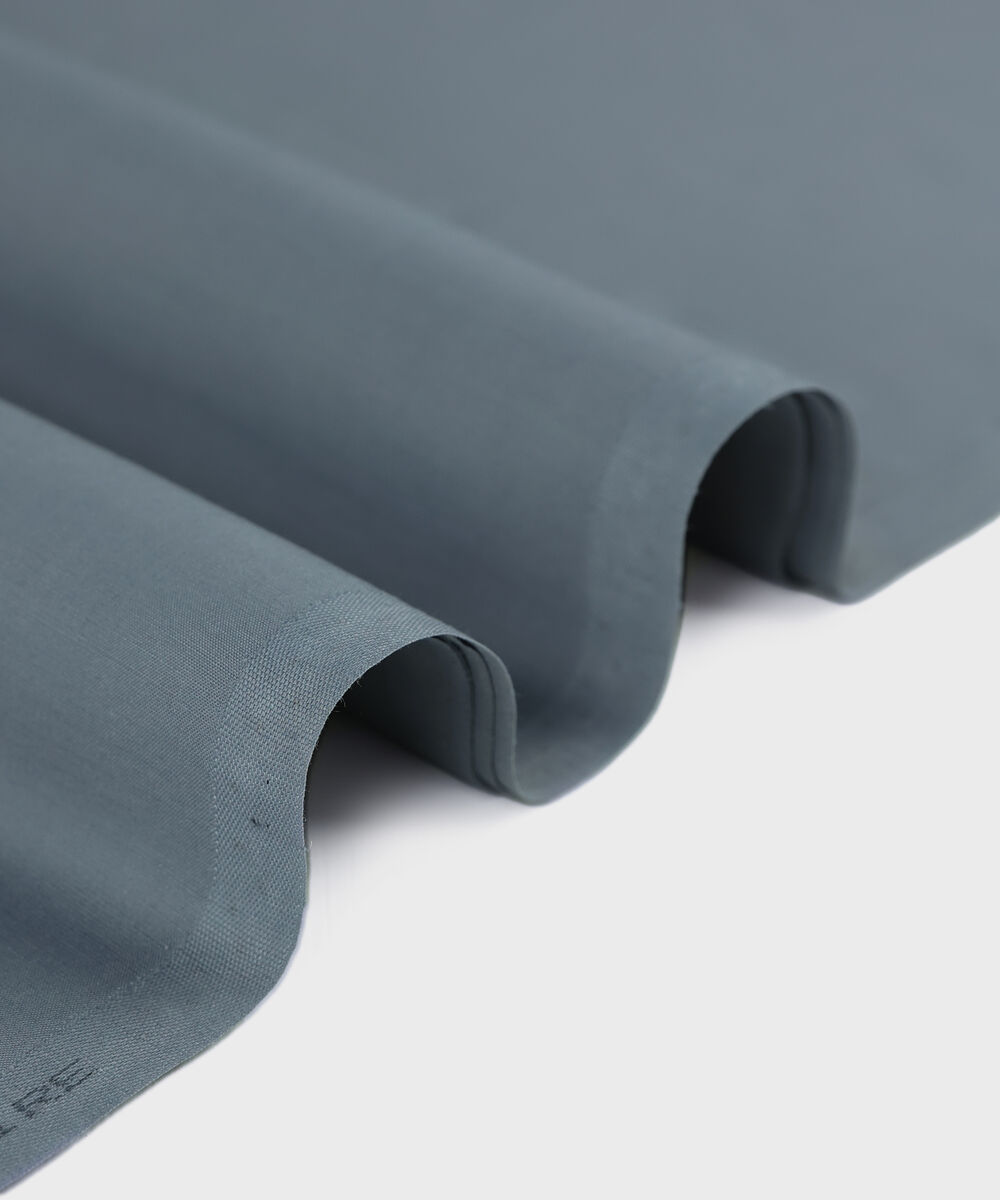 Men Unstitched Viscose Grey Green Full Suit Fabric