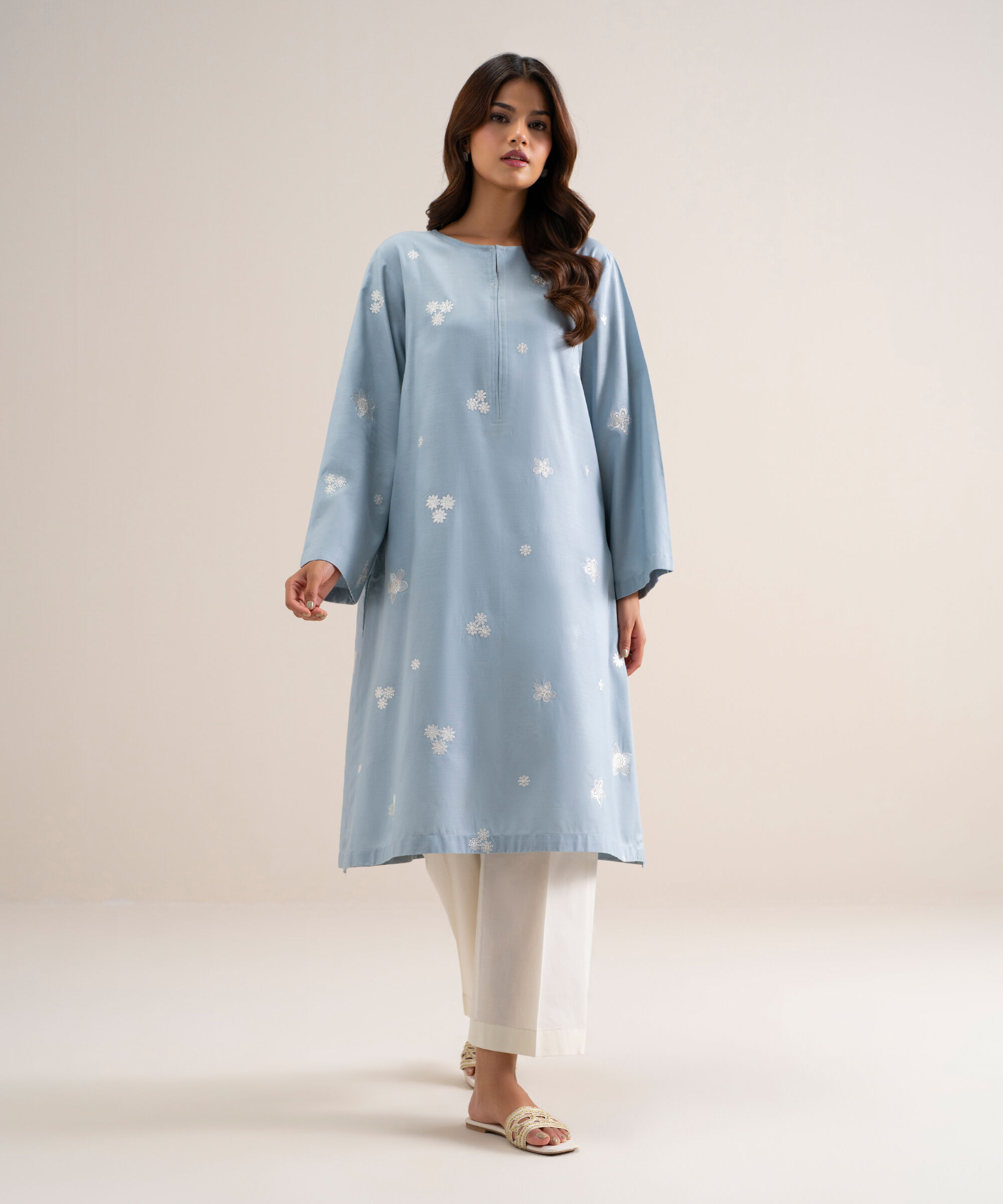 Unstitched Silk Shirt UPEDFW25V231